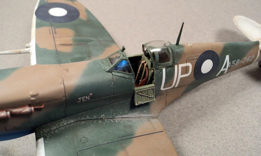 Build Report: Tamiya 1/48 Spitfire Mk. Vb with Montex resin wing Vc conversion