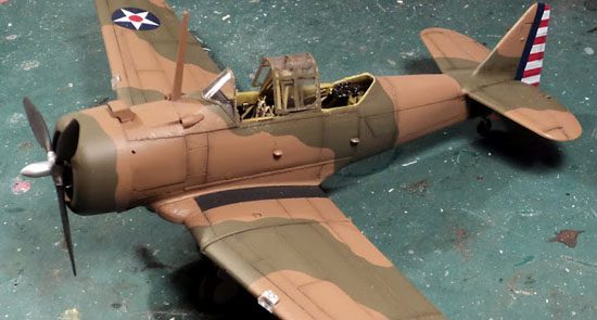 Build Report: Monogram’s 1/48 AT-6 converted to an A-27