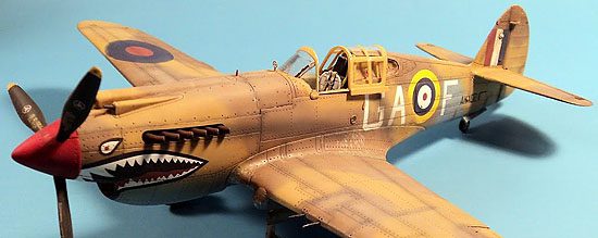 Build Report: 1/48 Trumpeter P-40B