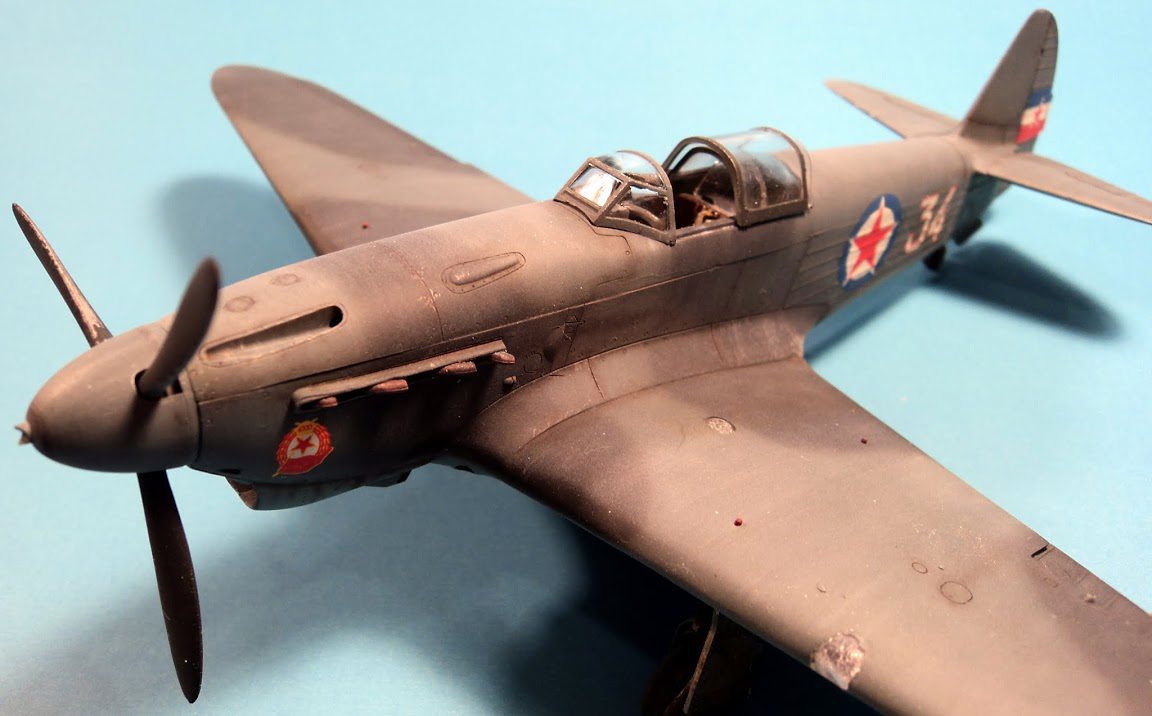 Build Report: Accurate Miniatures 1/48 Yak-1b with Lift Here! Decals