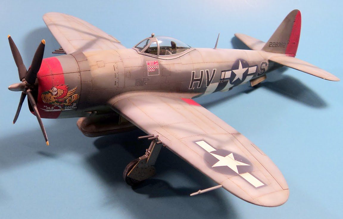 Build Report: Hobbyboss’ 1/48 P-47D Easy Assembly kit