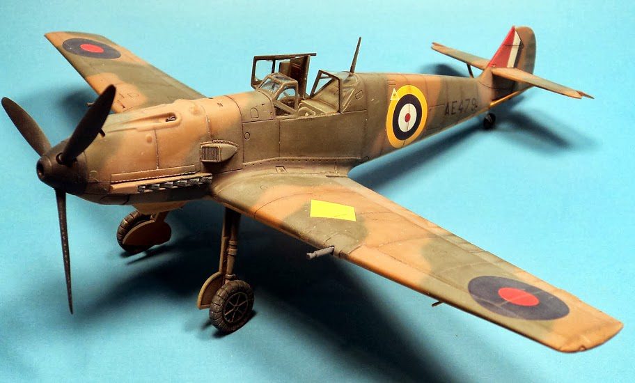 Build Report: Airfix’s Bf-109E-3 “Club Kit”