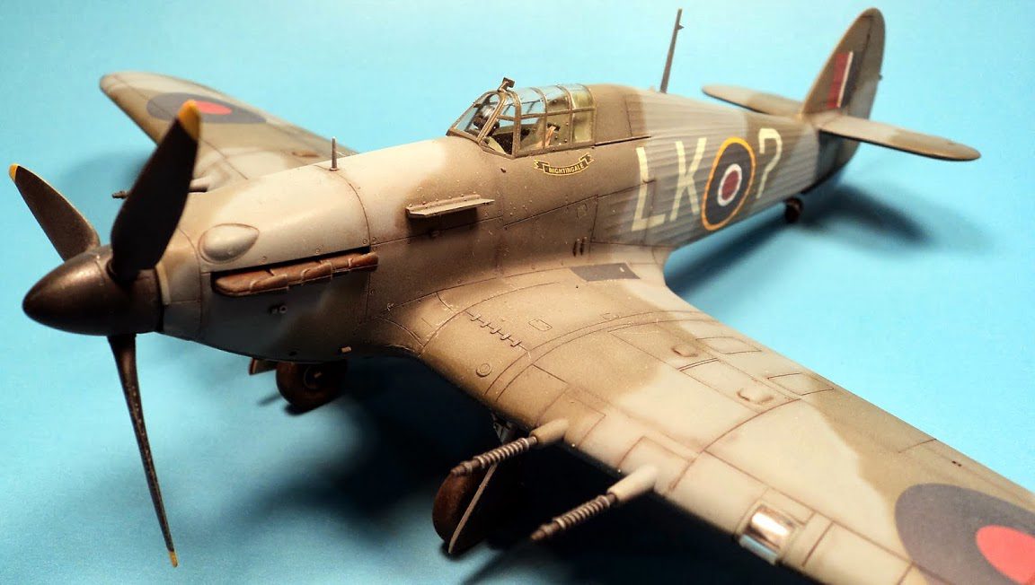 Build Report: Hasegawa’s 1/48 Hawker Hurricane Mk. IIc