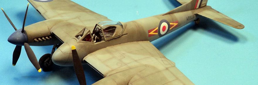 Build report: Trumpeter’s 1/48 DeHavilland Hornet F.1