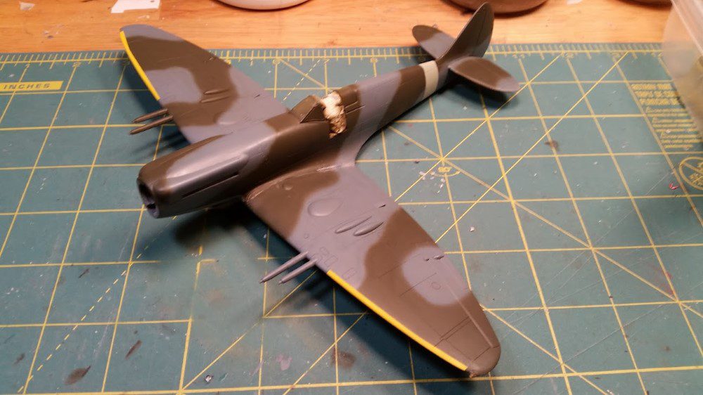 In Progress: Airfix/Aeroclub 1/48 Spitfire Mk. 21