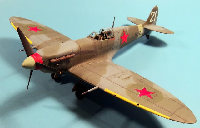 From AgapeModels.com: Hasegawa’s 1/48 Spitfire Mk. Vb