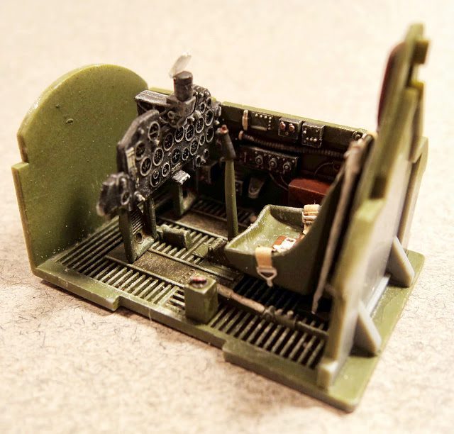 Cockpit work: Tamiya’s 1/48 P-47D Thunderbolt