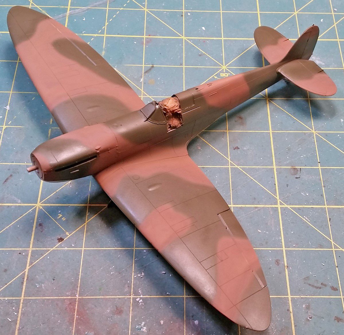 In Progress: Airfix’s 1/48 Spitfire Mk. I