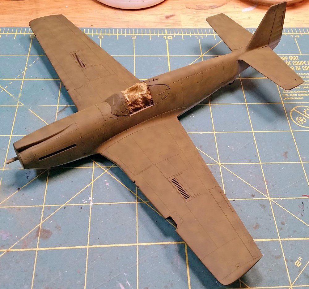 In Progress- Italeri’s 1/48 A-36 Apache