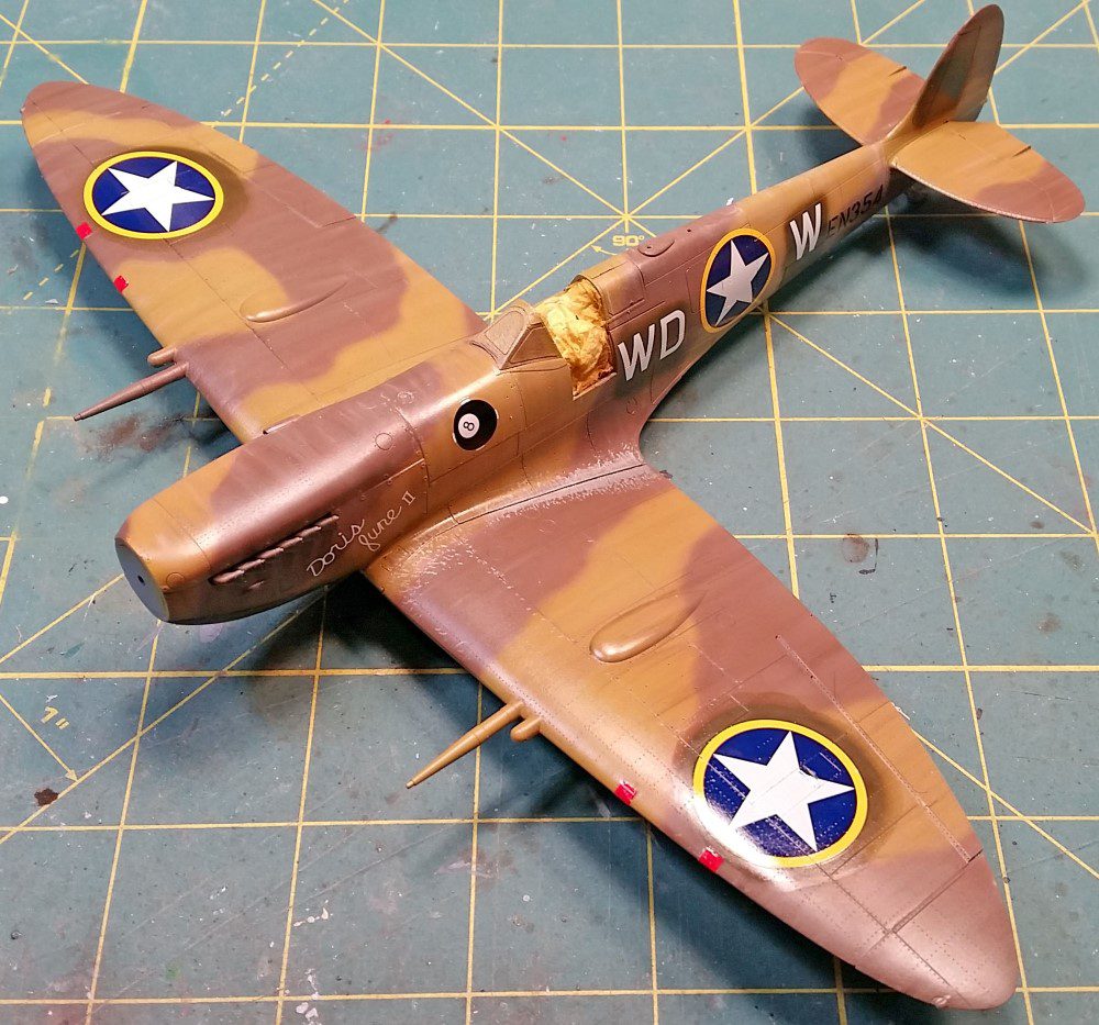 In Progress: Eduard’s 1/48 Spitfire Mk. IXc early