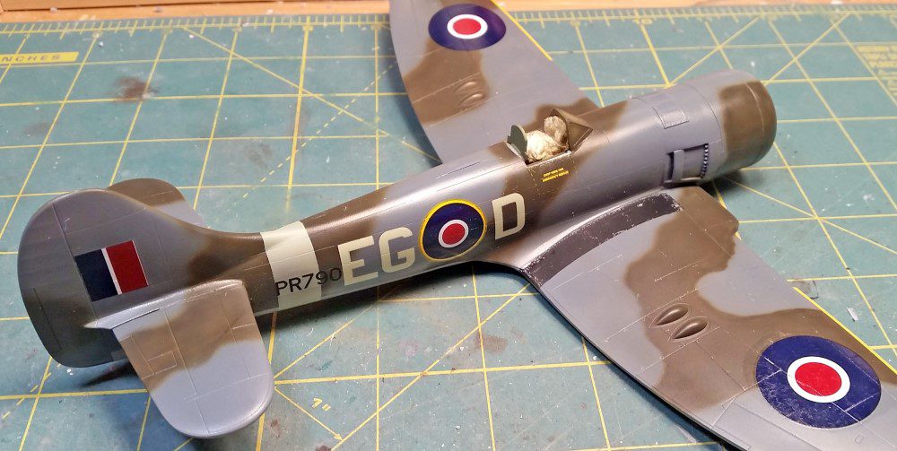 In Progress: Eduard 1/48 Tempest Mk. V conversion to Mk. II- Decals are done