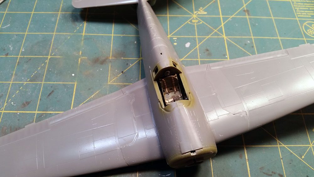 In Progress- Airframe (mostly) done on the Hobbyboss Hellcat Mk. I