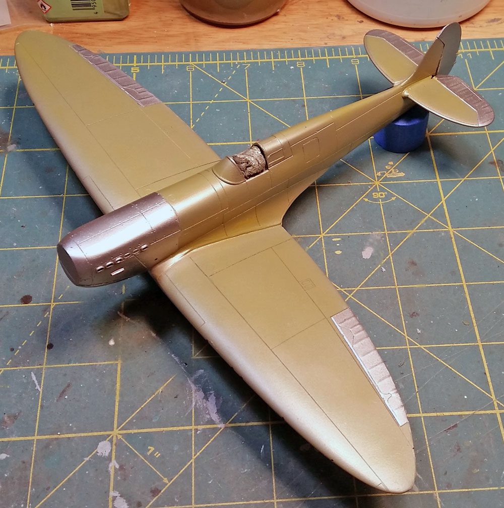 In Progess- Alley Cat’s 1/48 Spitfire Prototype