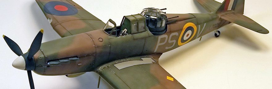 Finished build- Airfix’s 1/48 Boulton Paul Defiant Mk. I