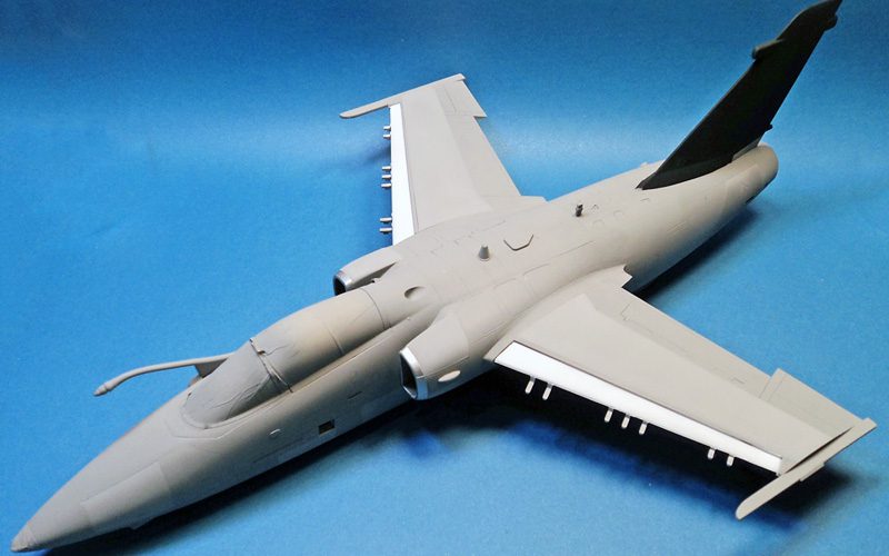 Building a jet: Hobbyboss’ 1/48 AMX A-11A Ghibli- The Paint Is On