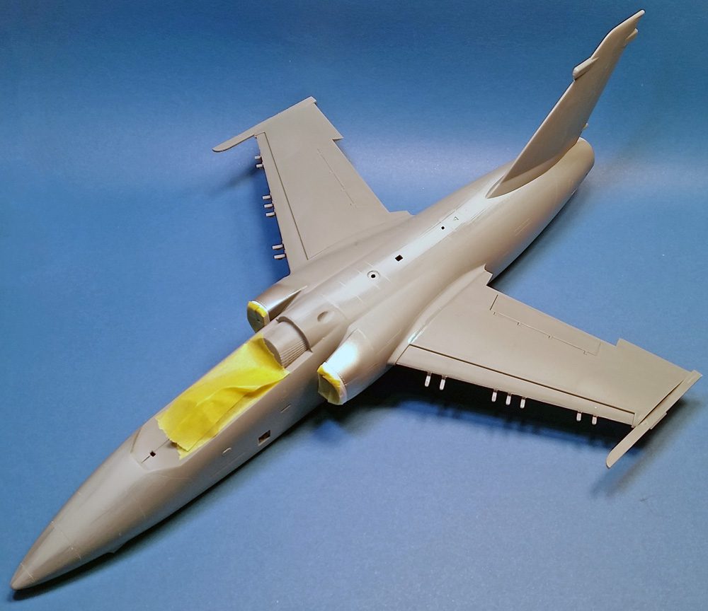 Building a jet: Hobbyboss’ 1/48 AMX A-11A Ghibli- A Tail Of Winging It