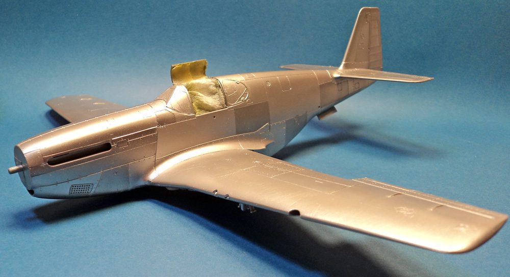 Tamiya 1/48 P-51B- Distracted By Shiny Objects