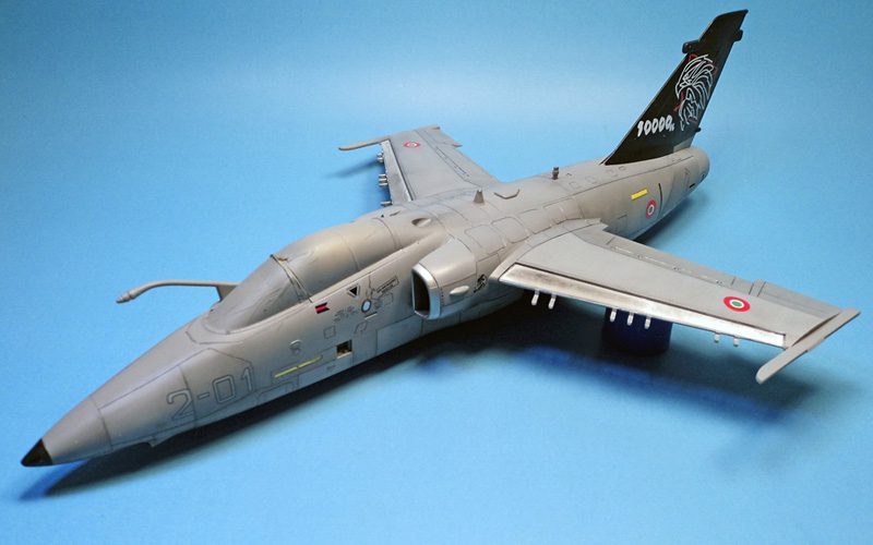 Building a jet: Hobbyboss’ 1/48 AMX A-11A Ghibli- I Call Them “Dee-Kals”