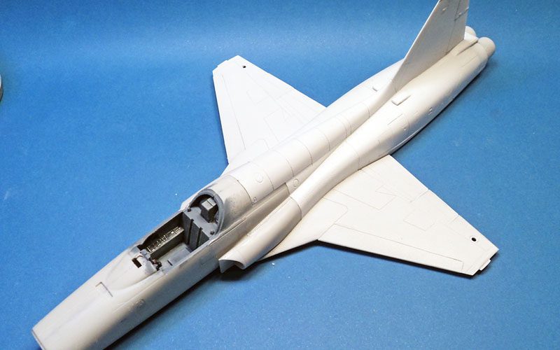 Kinetic’s 1/48 F-5A Freedom Fighter: Joining The Fuselage Halves