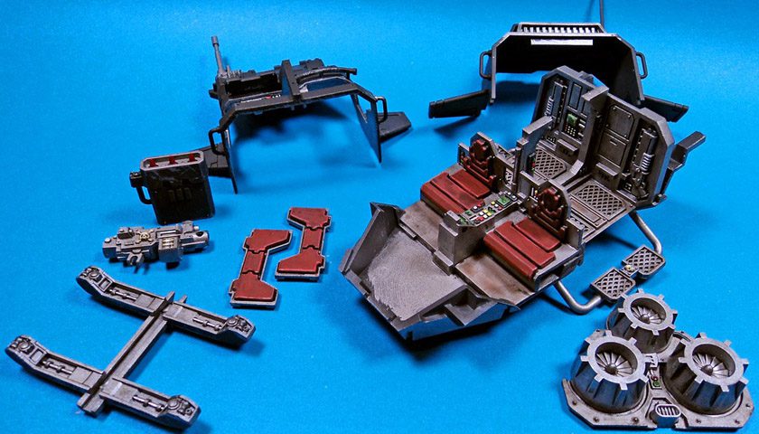 Citadel’s Space Marine Land Speeder Storm: Hand Me My Brushes!