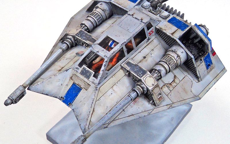 Bandai’s 1/48 Star Wars Snowspeeder: Why So Blue?