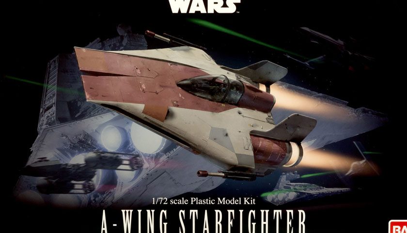 Bandai’s 1/72 A-Wing Starfighter: An Unboxing, Or A Rant? Or Both….