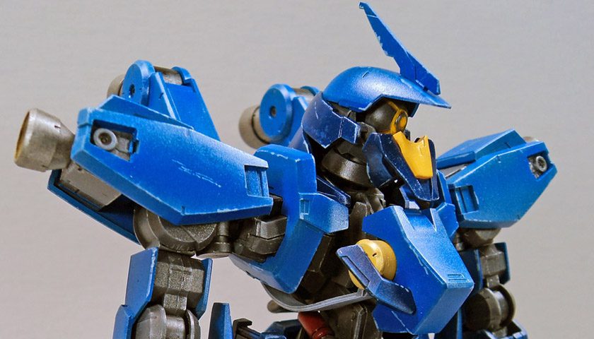 Bandai’s 1/100 IBO Schwalbe Graze: Chips And Gloss, Anyone?