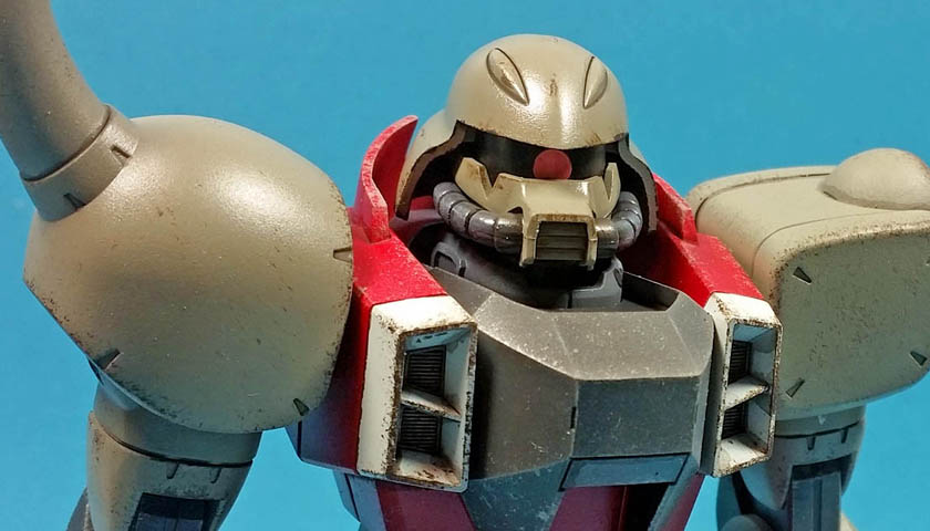 Bandai’s 1/100 ZGMF-1000-A1 Gunner Zaku Warrior- Sorry, Lunamaria