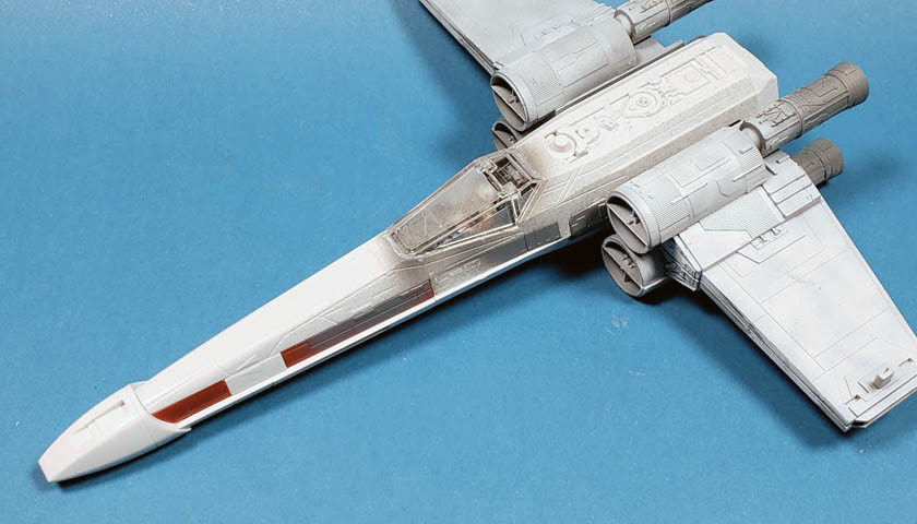 Bandai’s 1/72 Star Wars X-Wing Fighter: Getting My Build Plan Sorted