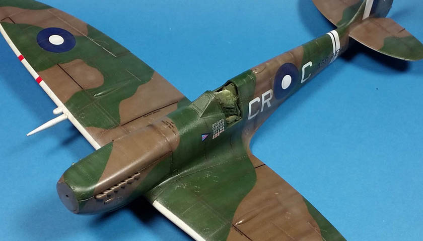 Eduard’s 1/48 Spitfire Mk. VIII: Fading, Shading, and Glossing