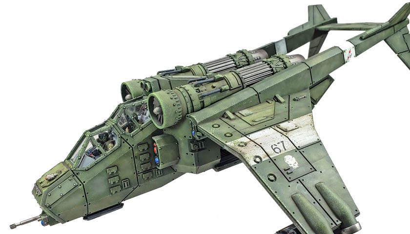 Citadel’s Astra Militarum Valkyrie: Echoes Of Little Green Army Men