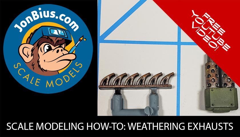 Scale Modeling How To: Weathering Exhausts