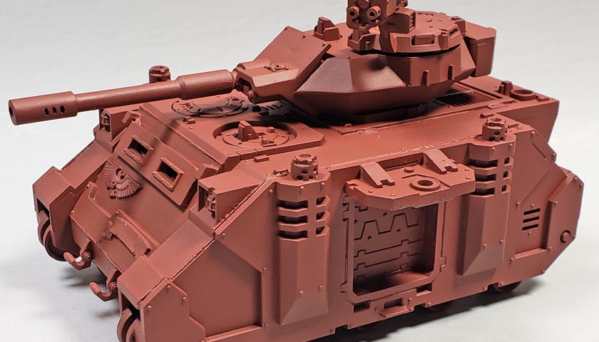 Citadel’s Space Marine Predator: Games Workshop To The Rescue