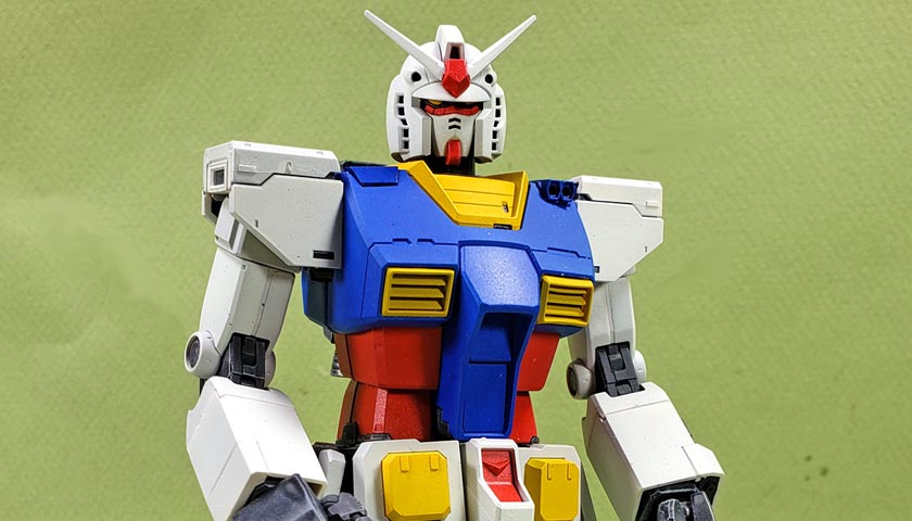 Bandai 1/100 Master Grade The Origin RX-78-2: They Call him Gramps