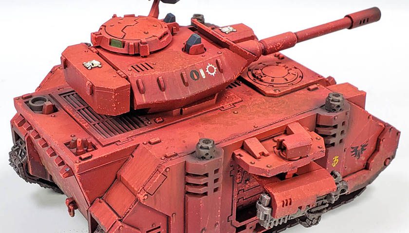 Citadel’s Space Marine Predator: The Tank In Red