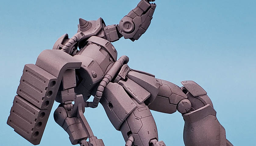 Bandai’s 1/144 HGUC Zaku II – “The Last Moment”, Part 1