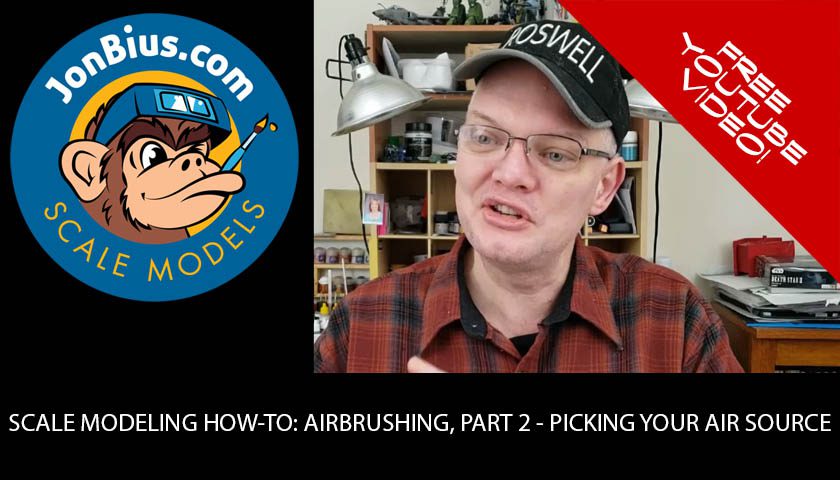 Scale Modeling How To: Airbrushing, Part 2 – Picking Your Air Source