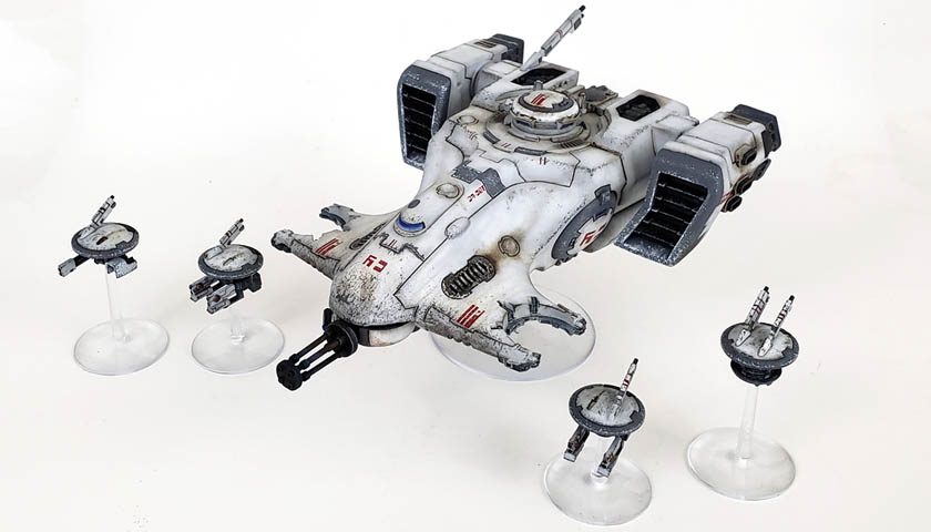 Citadel’s Tau TY7 Devilfish: It’s Black And White (With A Dash Of Red)