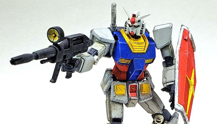 Bandai 1/144 HGUC RX-78-2: Learning By Example