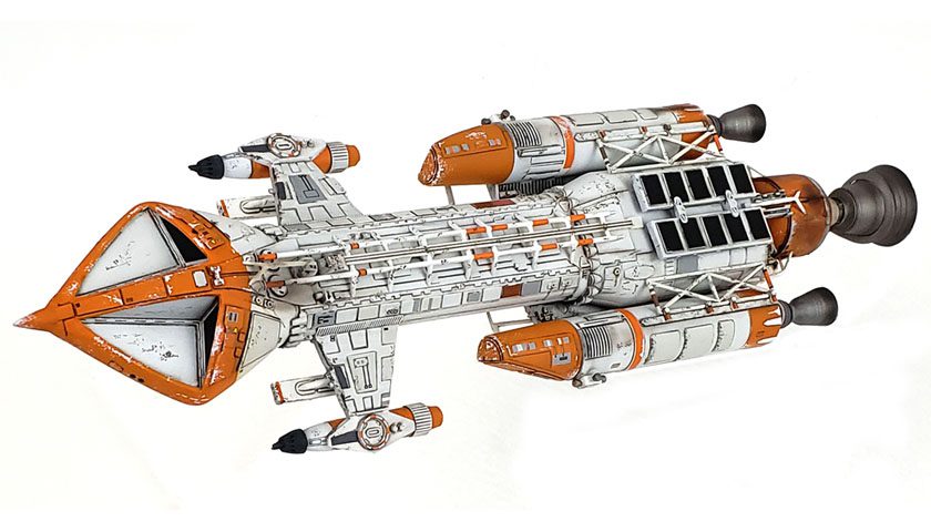 MPC 1/72 Space 1999 Hawk Mk. IX: Orange You Glad You Built It?