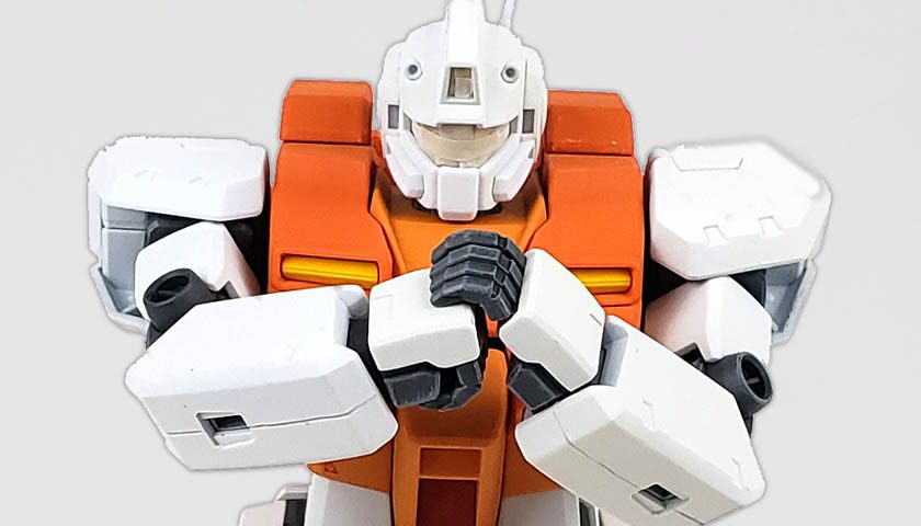 P-Bandai Master Grade 1/100 Powered GM: Simply Cool (And Orange)