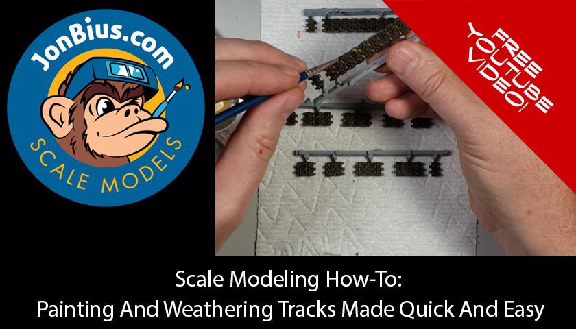 Scale Modeling How-To: Painting And Weathering Tracks Made Quick And Easy