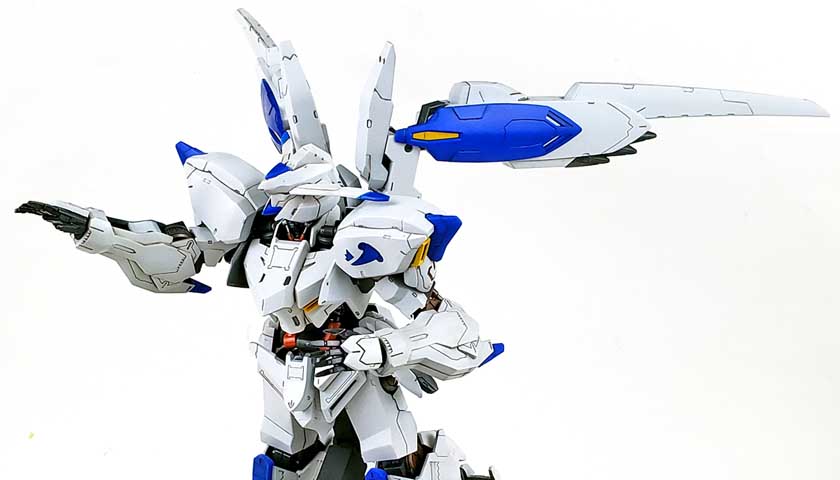 Bandai’s Full Frame Mechanics 1/100 Gundam Bael: The Calm Before The Grime