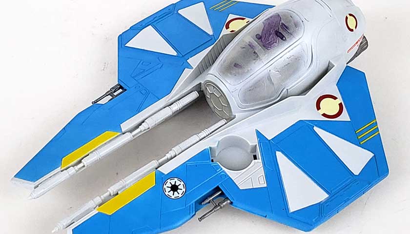 AMT’s Star Wars Jedi Starfighter: The Journey To Paint