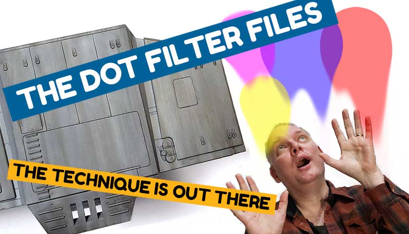 Scale Modeling How-To: Dot Filters Explained