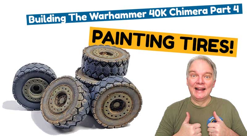 Painting tires is fun and easy!