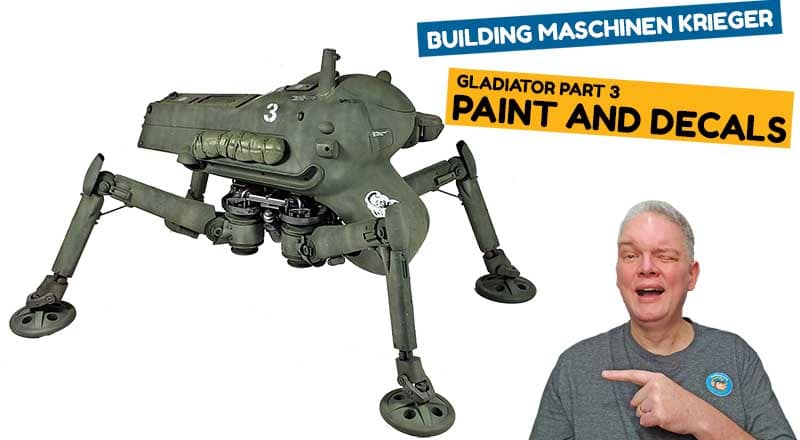 Painting Maschinen Krieger! Wave 1/20 Gladiator Part 3