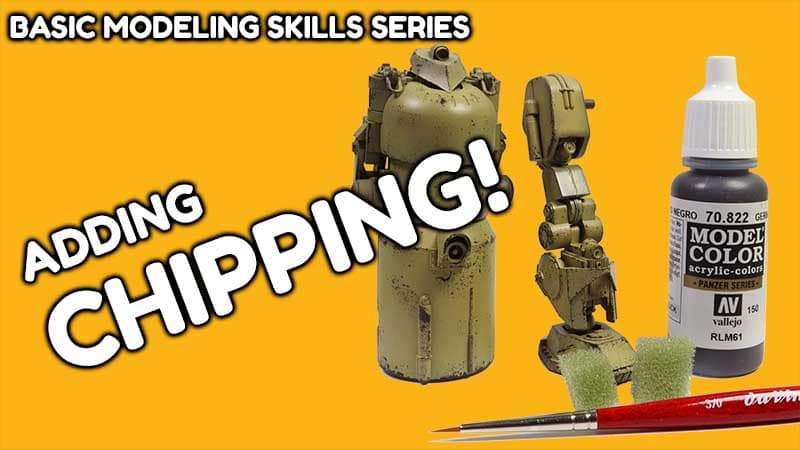 Adding Chipping To Your Models – Basic Model Skills Series