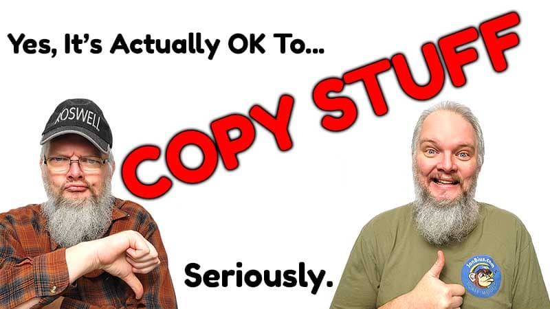 Copying Others Work – Is It OK?