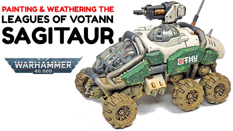 Leagues of Votann Sagitaur: Painting and Weathering